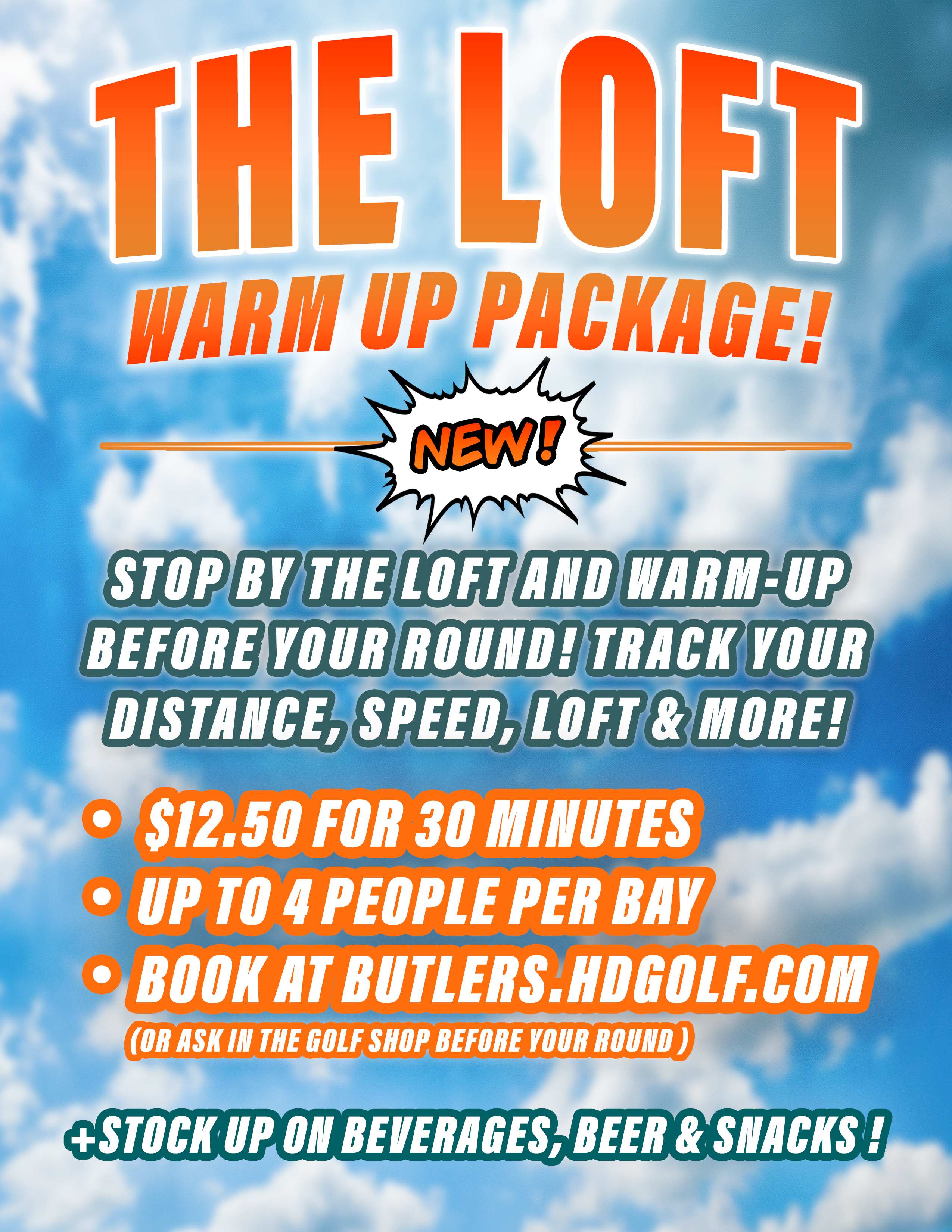 NEW! The Butler's Warm-Up Package!